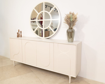 تصویر از کنسول چهار درب